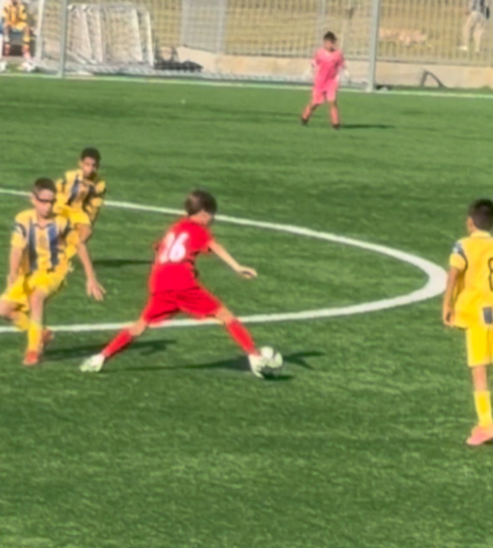 Youth football match
